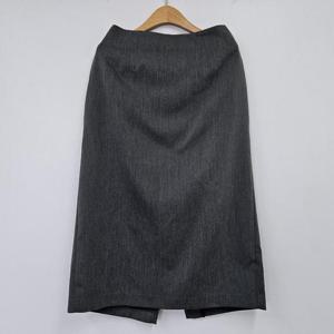 [강물처럼]아이우먼 펜슬뒷밴딩무지스커트 GYS906M410 빅사이즈