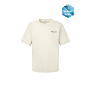 디스커버리반팔티 AQS DXRS8D053-IVD 프레시벤트 라인 그래픽 반팔티셔츠