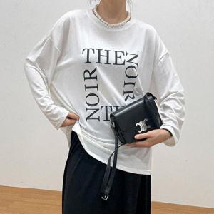 [강물처럼]아이우먼 더느와르라운드티셔츠 BAV323M601 빅사이즈