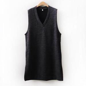 [강물처럼]아이우먼 조끼골지포켓원피스 MN8009M601 빅사이즈 (4