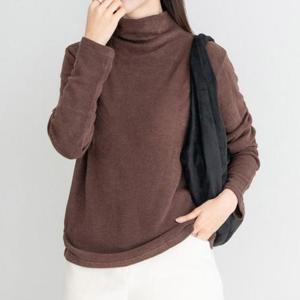 [강물처럼]아이우먼 기본앙고라폴라티셔츠 RDX068M601 빅사이즈