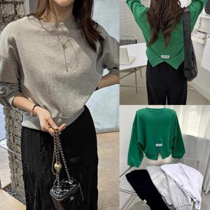 [강물처럼]위쉬몰 SE 포이뒷트임크롭맨투맨(X063H601) 빅사이즈