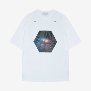 [지이크][STEIN GARTEN] 그래픽 더블 립 반팔 티셔츠 (PIIBD8934