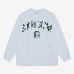 [지이크][STEIN GARTEN] 로고 더블 립 스웨트셔츠 (PIIBA8903)