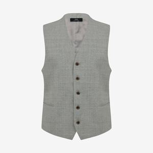 [지이크]비조 포인트 배색 수트 베스트 (PIVAC3011)