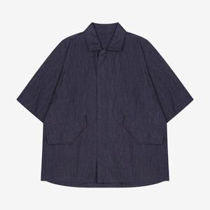 [지이크][STEIN GARTEN] 히든 스냅 나일론 믹스 자켓 (PIMAA6905