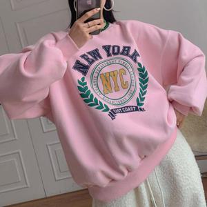 [강물처럼]아이우먼 월계수기모박시맨투맨 MCV889M512 빅사이즈