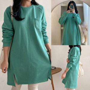 [강물처럼]위쉬몰 YY 기모포켓나그랑원피스(V881H512) 빅사이즈