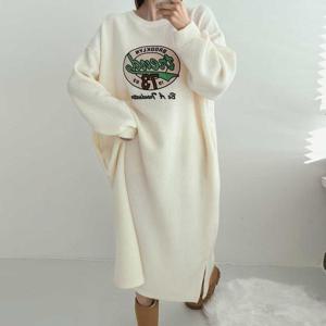 [강물처럼]아이우먼 트랜드칠삼니트원피스 MAV931M512 빅사이즈