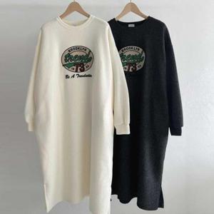 [강물처럼]빅사이즈원피스 V931L512 브룩트랜드니트원피스 MA (4