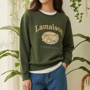 [강물처럼]아이우먼 메종라운드트임맨투맨 SMV598M601 빅사이즈