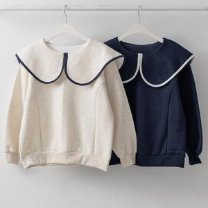 [강물처럼]빅사이즈티 V974L601 차차망토라운드맨투맨 YY (44888