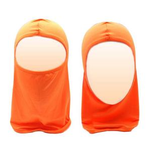 햇빛차단 전면마스크 오렌지 자전거전면마스크