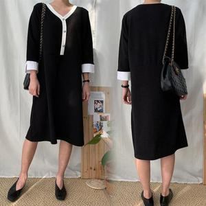 [강물처럼]위쉬몰 BS 심플럭셔리Y넥원피스(9638H502) 빅사이즈 (