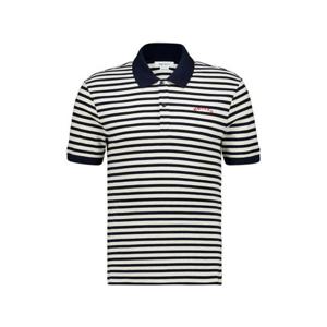 알렉산더 맥퀸 반팔 티셔츠 852208QXACK 9256 IVORYNAVY