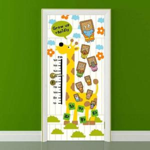 [데코] 현관문 리폼 시트지_무럭무럭 자라요