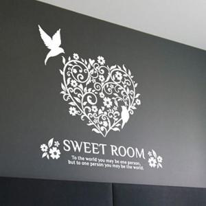 [데코] 스위트룸A 월데코 포인트스티커 화이트