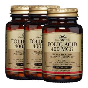 [솔가]  폴레이트 엽산 400mcg 250정 x3