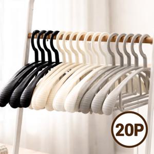 보노하우스 두꺼운 와이드 어깨뿔방지 논슬립 옷걸이 20개