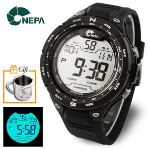 네파 N359WH+사은품 아웃도어 등산 캠핑 방수 전자 군인시계