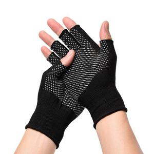 미끄럼방지 작업용 5구 반장갑 블랙