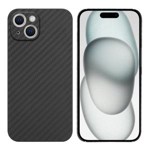 리얼룩 아이폰15 아라미드 캡슐케이스 블랙 그레이 트윌