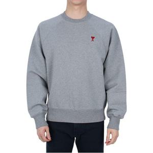 [아미] 하트로고 자수 코튼 맨투맨 (USW005 747 055)