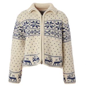 [에이비에프지]하이넥 집업패턴숏니트가디건 APY1HY37A