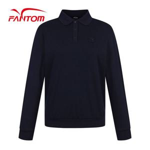 [팬텀] 여성 카라 포인트 긴팔 티셔츠