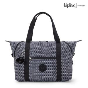 [키플링]여행가방 트래블백 아트M 시그니처 프린트 KOABR02 SGPT