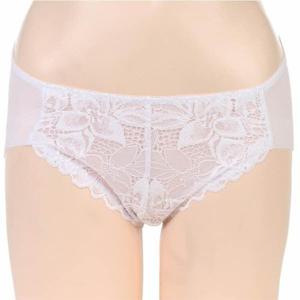 [비비안(언더웨어)]쟈가드 레이스 화이트 여성 햄라인 팬티(BP3514W)