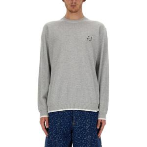 메종키츠네 폭스 헤드 저지 맨투맨 MM00801KT1103_H150