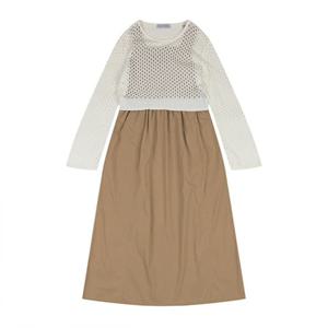 [코데즈컴바인] 매쉬니트 셋업 원피스 (CJB-OP519W5)