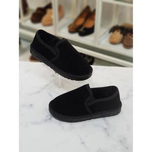 한슈 세이브존07 퍼안감 통굽 슬립온 2cm HS36107-2mh