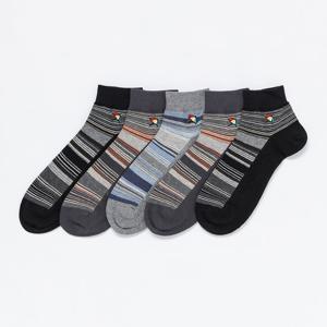 아놀드파마 남자 링글 봉조 단목 양말 5족 AP5510