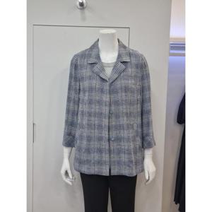 벨리시앙 세이브존04 린넨 체크 자켓 JK2213