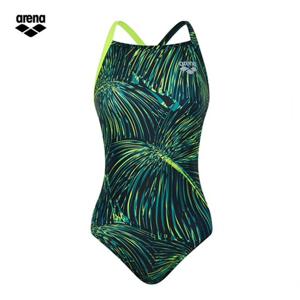 아레나 다크포레스트  A4FL1LO23 GRN (주머니백 증정) 여성일반 드롭백 원피스 실내수영복