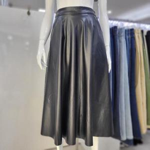 더스토아 DP01 레더 롱 스커트 T24fnx051k009