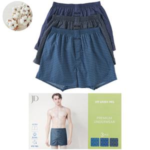 제임스딘 남자사각팬티 순면 트렁크팬티 115 120 면팬티