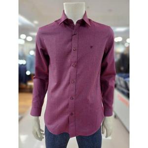 피에르가르뎅 세이브존05 고방체크 조직 슬림핏 셔츠 PPWS3605