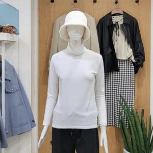 클리지 DP01 기본핏 기모 목폴라 티셔츠 CO8WTT03