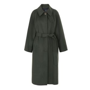 [에이비에프지]벨 티드 핸드메이드 롱 울 맥 코트 APY4QC04J