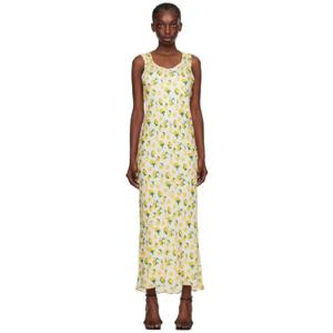 26 SS 스포트막스 여성 오프 화이트 토날레 미디 드레스 241301F054013