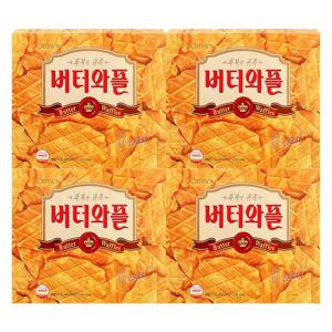 [크라운제과]크라운 버터와플 316g 4개