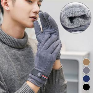 남성 스웨이드 터치 보온장갑 ELS-100