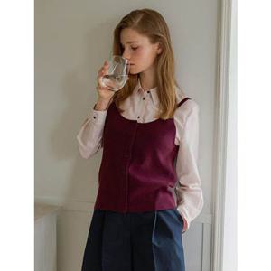 [올리브데올리브] 포켓 시스루 블라우스 (OW4AB873)