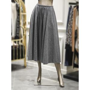 제시뉴욕 세이브존04 울혼방 포켓 주름 롱스커트 jd85nssl228000