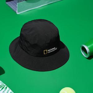 내셔널지오그래픽 N255AHA710 베이직 경량햇 BLACK