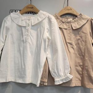 치크 DP01 여아 프릴 티셔츠 CKLA2512G