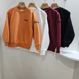 [지프키즈]24신상공용키즈  기모 레터링자수맨투맨KP4TSU849_US